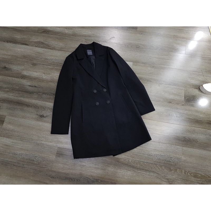 Áo blazer dáng dài - Hàng xuất hàn dư xịn