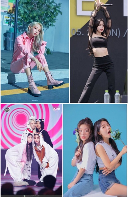 Poster khổ A4-A5-A6 Mamomoo - Hwasa - Solar - Moonbyul - Wheein tự do chọn mẫu ( Mua 2 tặng 1 )