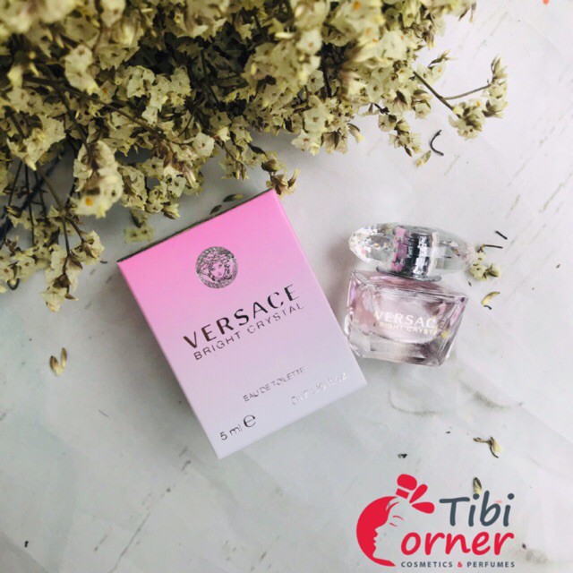 Nước Hoa Mini Nữ Versace Bright Crystal EDT 5ml Chính Hãng