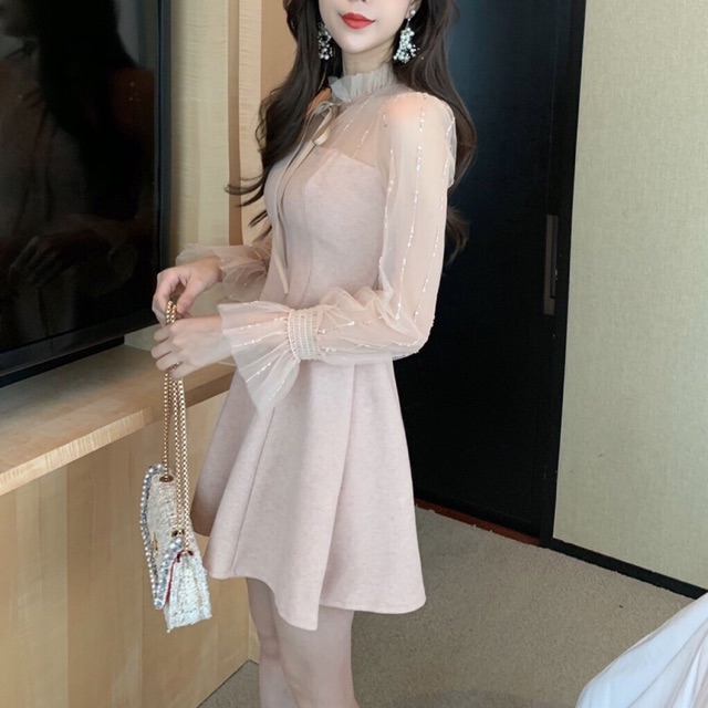 Đầm Ulzzang Tiểu Thư/ Hàng Thiết Kế | BigBuy360 - bigbuy360.vn