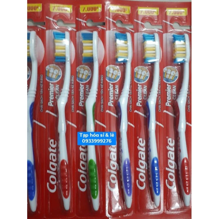 1 cây bàn chải đánh răng colgate premier clean