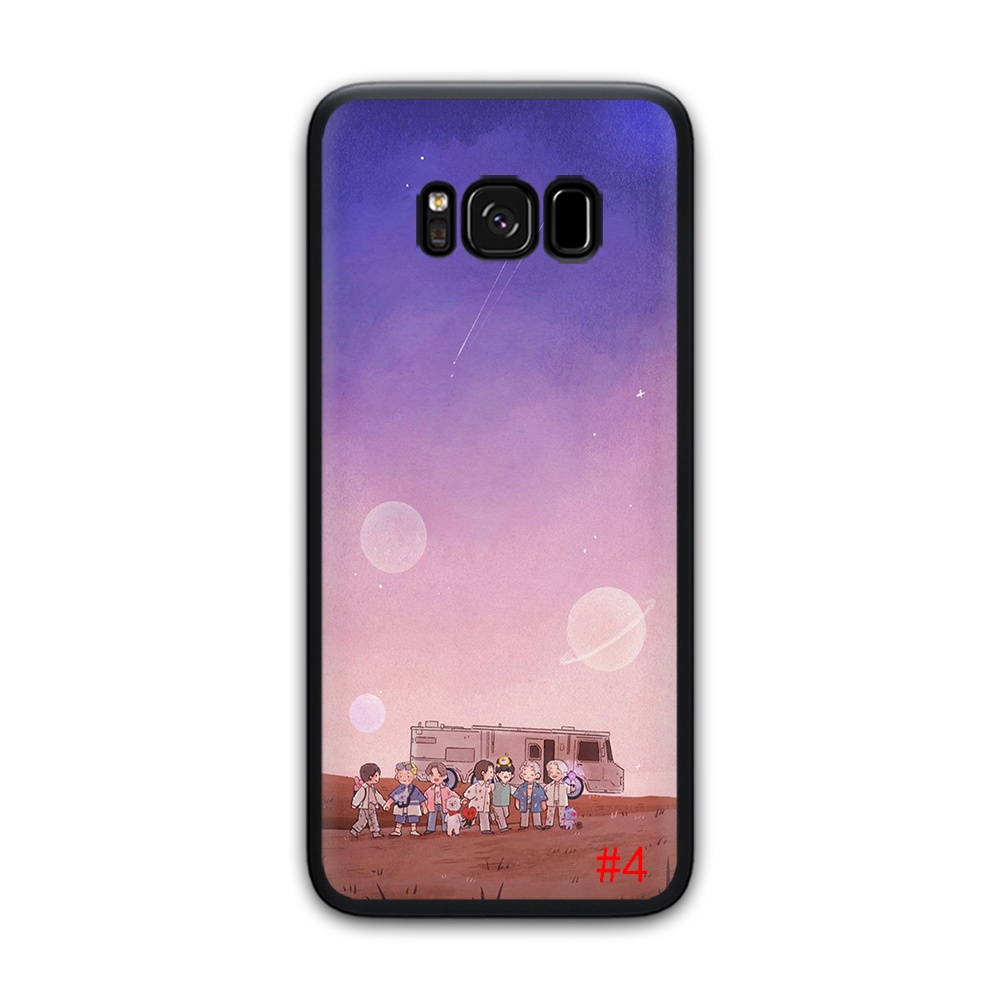 Ốp điện thoại TPU mềm in hình BTS BT21 cho Samsung Galaxy J2 J5 Prime Note 8 9 10 20 Ultra Plus Lite Quantum 2 LL10