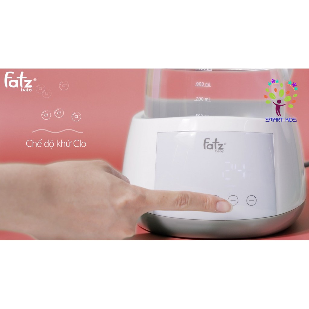 MÁY ĐUN VÀ HÂM NƯỚC PHA SỮA ĐIỆN TỬ FATZ BABY - QUICK 7 - FB3521TK