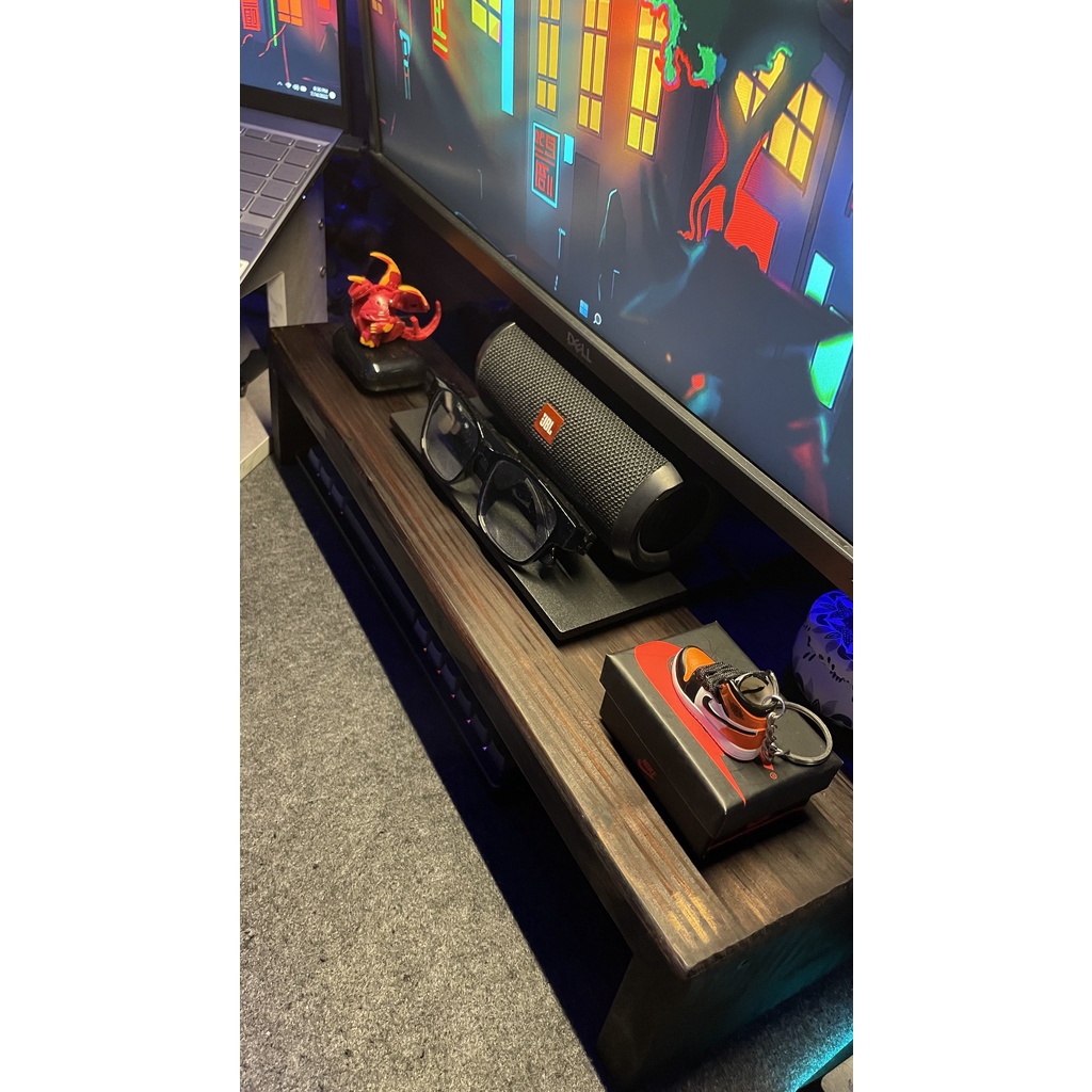 Kệ gỗ đa năng cho laptop, pc, laptop gaming thông minh giá xưởng by Zoopc