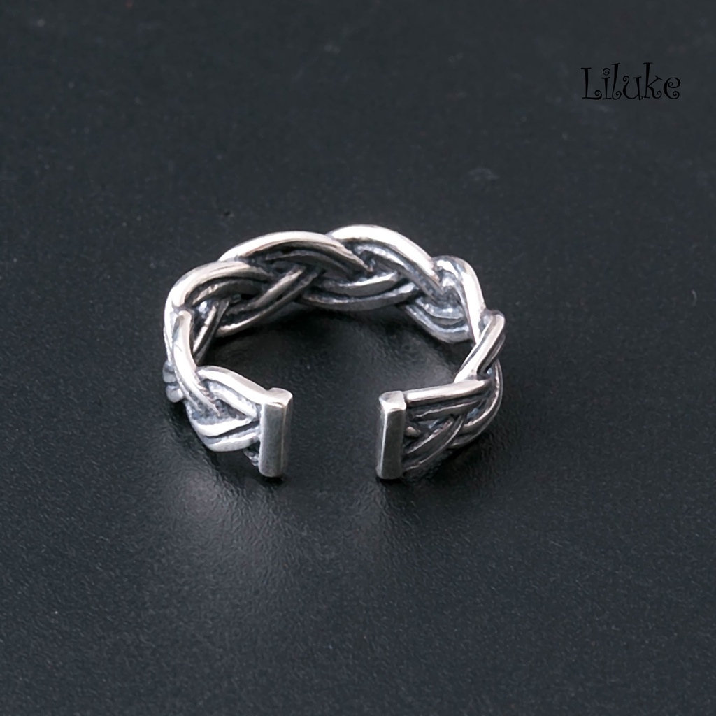 Nhẫn Hợp Kim Hở Kiểu Dáng Đơn Giản Thời Trang Cho Nữ