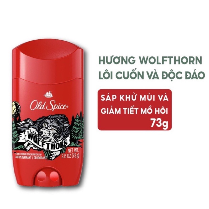 Lăn Khử Mùi Old Spice USA 85g/73g (Nhiều Mùi Hương)