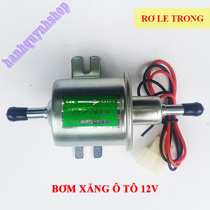 Mô tơ bơm xăng, dầu ô tô, máy móc 12V Denso