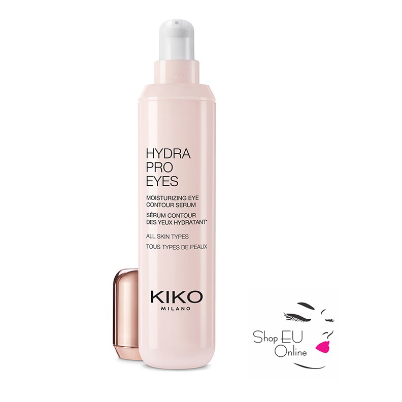 Serum dưỡng mắt Kiko - Hydra Pro Eyes - giảm thâm quầng mắt, giảm túi dưới mắt -  Kiko Milano - Italy