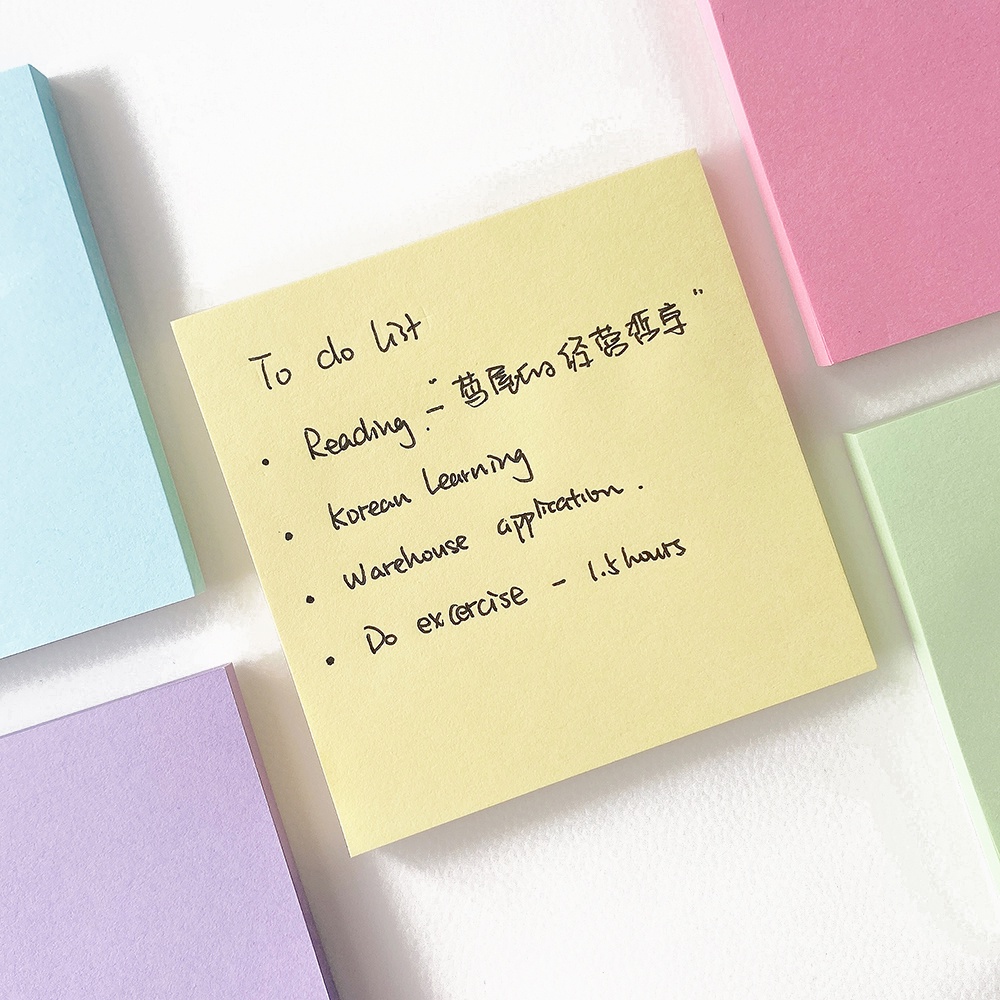 Set 60 giấy ghi chú Winzige memo dính tiện dụng