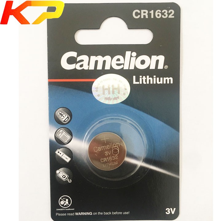 Pin 3v lithium Camelion CR1632 _Vỉ 1viên