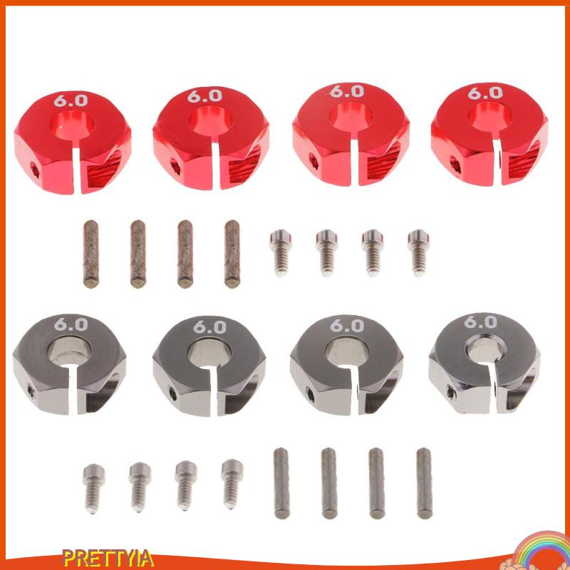 Đai Ốc Bánh Xe 1:10 Lục Giác 12x6mm Truyền Động Với Vít Và Ghim