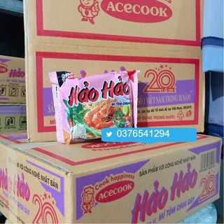 Thùng Mì Hảo Hảo Tôm chua cay (30 gói * 75g)