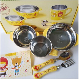 Bộ bàn ăn hello bebe Lock&Lock