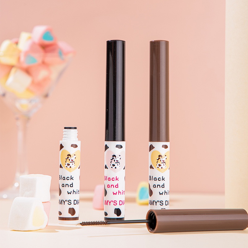 Mascara SUAKE Đầu Mỏng Làm Cong Và Dày Mi Chống Nhòe