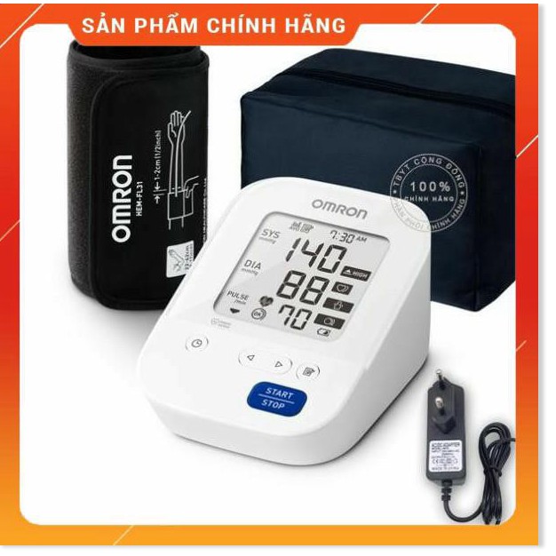 Máy đo huyết áp tự động Omron HEM-7156 + Tặng Adapter trị giá 180k