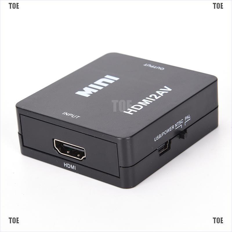 Bộ Chuyển Đổi Hdmi Sang Rca Av / Cvbs Hd 1080p Mini Hdmi2av