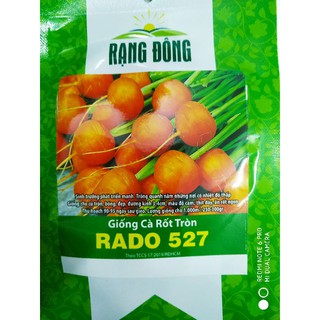 Hạt giống cà rốt tròn 1gr❤️freeship xtra❤️