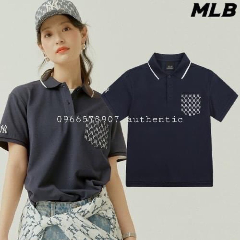 MH ÁO ĐOI POLO THAN CỔ BẺ ĐÁP TÚI CHO NAM NỮ