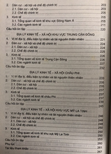 Sách - Giáo trình Địa lý kinh tế - xã hội thế giới