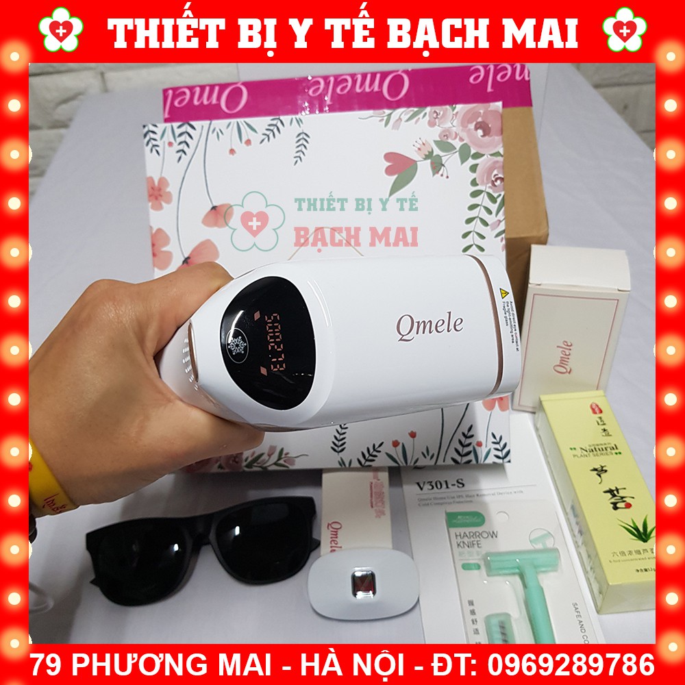 [NEW2020] Máy Triệt Lông Vĩnh Viễn Qmele V301-S - Công Nghệ Làm Lạnh Đầu Triệt - Triệt Mát Lạnh - Không Nóng Rát | BigBuy360 - bigbuy360.vn