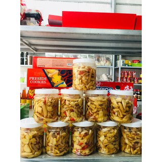 củ cải trắng ngâm nước mắm (chay mặn đều dùng được)