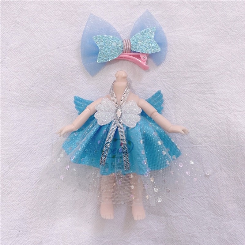 Bộ Quần Áo Thời Trang Cho Búp Bê 16cm Mới