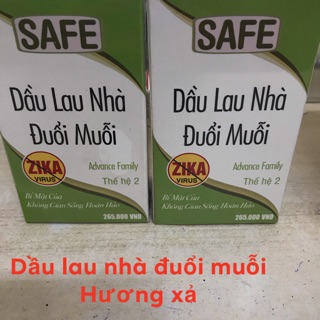 DẦU LAU NHÀ ĐUỔI MUỖI SAFE 50ML SẢ CHANH