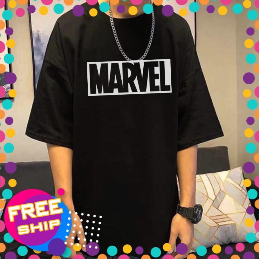 ÁO PHẢN QUANG🔥HOT🔥 Áo thun unisex logo Marvel phản quang