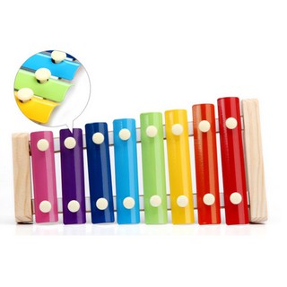 Đồ Chơi Gỗ Đàn Gõ Nhạc 8 Thanh Cho Bé - Đồ Chơi Gỗ Thông Minh & Giáo Dục Giúp Bé Phát Triển