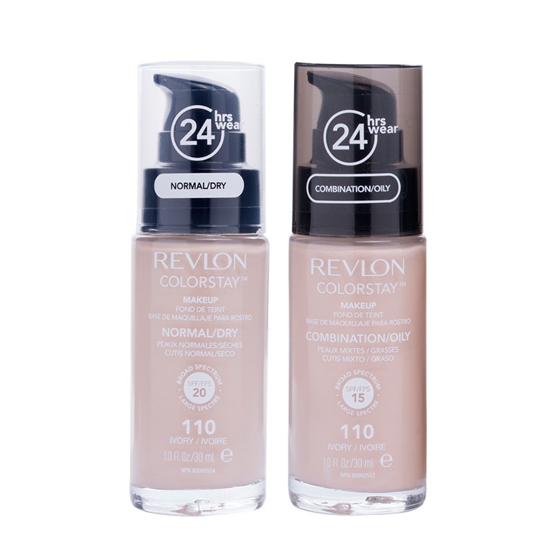 ஐRevlon 24 giờ kem nền không đánh dấu Dạng lỏng dành cho nữ sinh viên thay thế che khuyết điểm kiềm dầu, dưỡng ẩm lâ