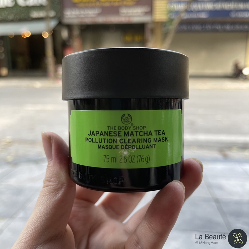 Mặt Nạ Trà Xanh Khánh Khuẩn - The Body Shop Japanese Matcha Tea Pollution Clearing Mask [15ml - 75ml]