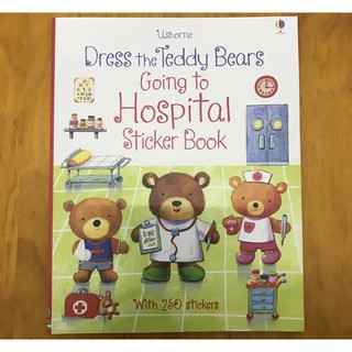 Bộ nhập - Usborne sticker book - Going to Hospital