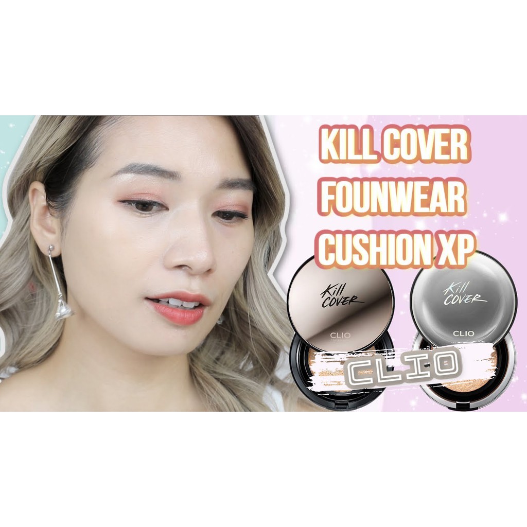 (Mẫu mới) Set Phấn Nước Clio Kill Cover Founwear Cushion XP Primer Tặng kèm lõi