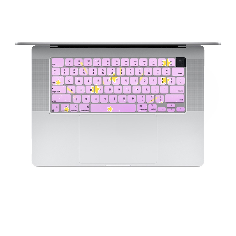 Phim Dán Bảo Vệ Bàn Phím Laptop Apple Macbook Pro 14 16 Inch 2021 A2442 Họa Tiết Hoạt Hình Dễ Thương