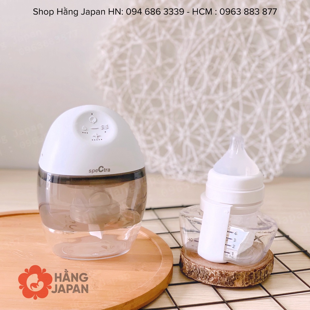 Máy hút sữa rảnh tay không dây Spectra Wearable chính hãng máy hút êm, kiệt sữa - BH 12 THÁNG