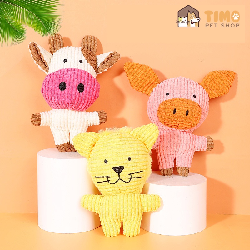 Đồ Chơi Nhai Gặm Hình Thú Dễ Thương Cho Chó - Đồ Chơi Vui Nhộn Cho Thú Cưng