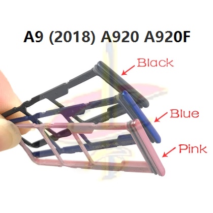 Khay Đựng Sim Điện Thoại Cho Samsung Galaxy A9 2018 A920 A920F A9 Star Pro A9s