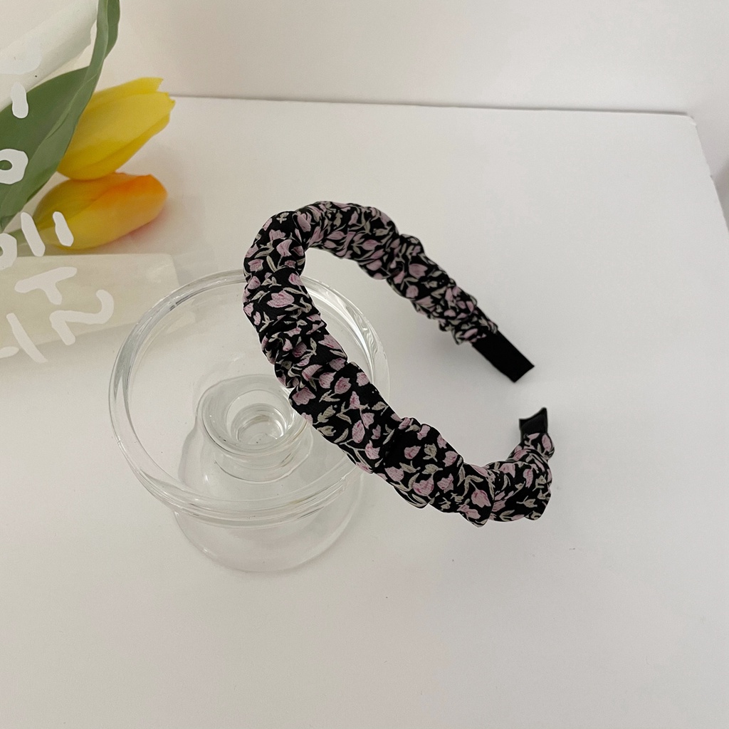 Băng Đô Hoa Xếp Li Cho Bé Gái