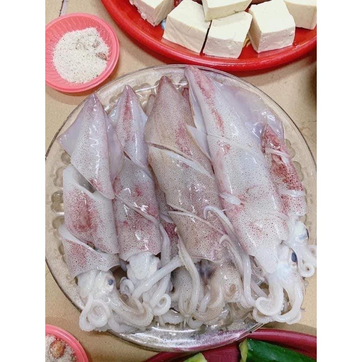 Mực ống nhỡ 500gr