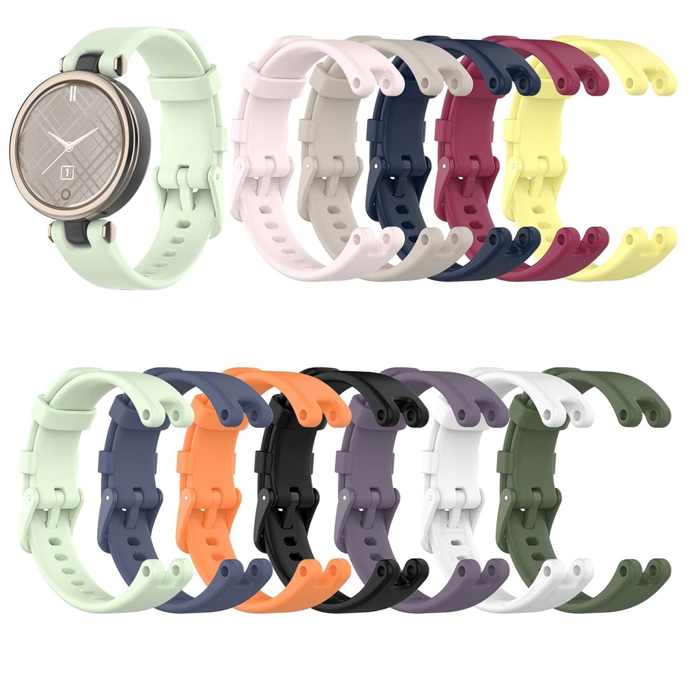 Dây Đeo Thay Thế Chất Liệu Silicone Nhiều Màu Sắc Cho Garmin Lily