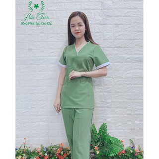 Bộ Đồng Phục Spa Cao Cấp Đẹp Sang Trọng Cho Thẩm Mỹ Viện - các mẫu đẹp