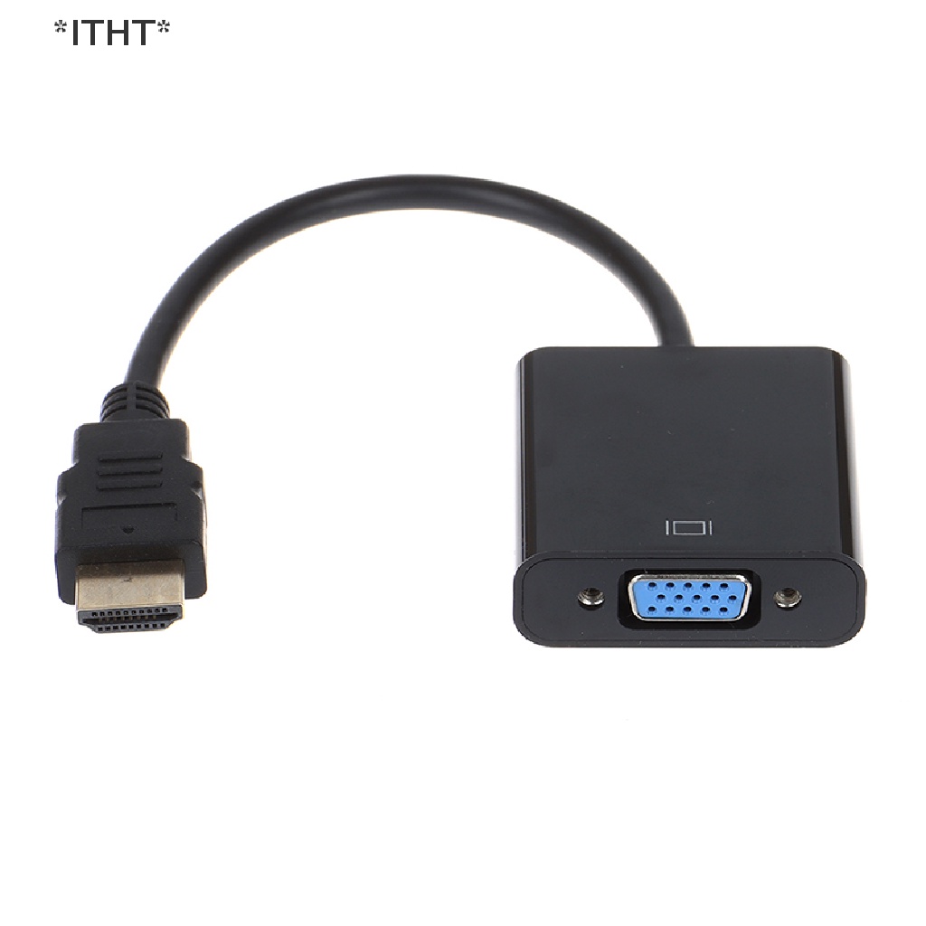 Cáp ChuyểN ĐổI HDMI Sang VGA MàU Đen Cho MàN HìNh MáY ChiếU / MáY ChiếU