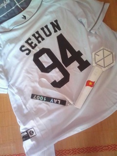 Áo bóng chày EXO PLANET