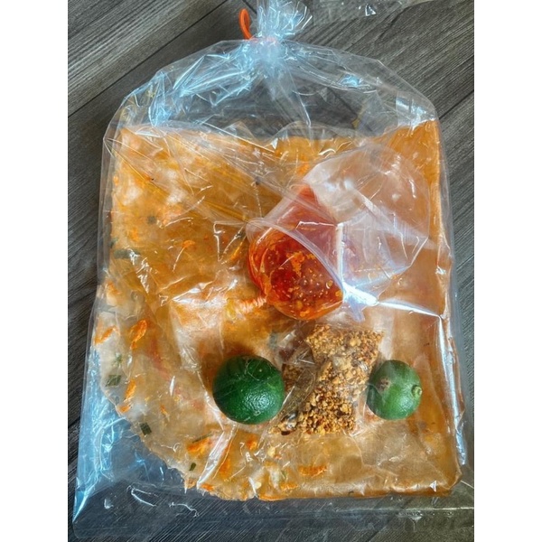 Bánh tráng tôm dẻo cay