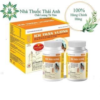 Ích Thận Vương Hộp 180 Viên Tặng Kèm Hộp 30 Viên - Viên Uống Giúp Cải Thiện Chức Năng Thận