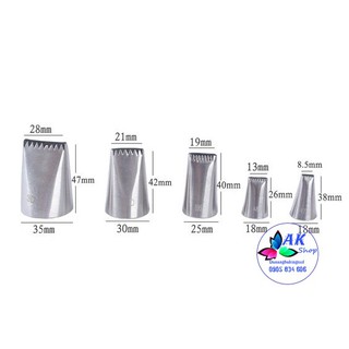 SET 5 ĐUI BẮT VIỀN BÔNG KEM
