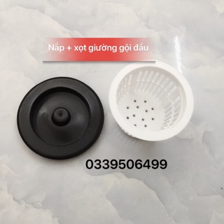 Nắp cao su + xọt rác combo 2sp phụ kiện giường gội 0339506499