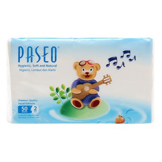 Khăn Giấy Du Lịch Paseo (Gói 50 Tờ x 2 Lớp)