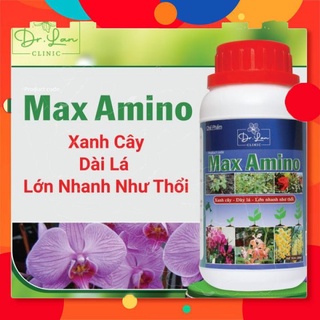 Phân Bón Lá Max Amino – Chai 250 ml dành cho hoa hồng, hoa giấy, cây cảnh giúp xanh cây, dày lá cây lớn nhanh