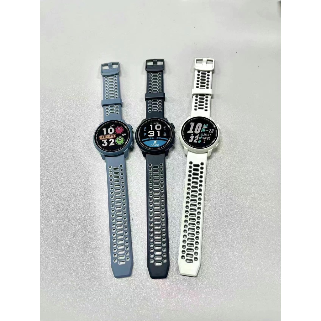 Đồng hồ chạy bộ, thể thao GPS COROS PACE 2 blue steel - Silicone band